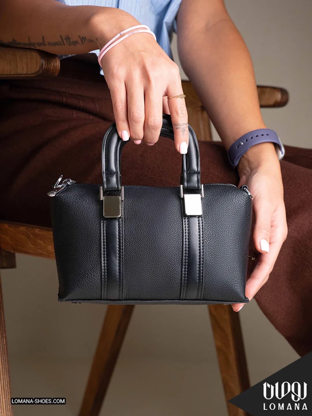 کیف دستی زنانه وارداتی ۲۹۱ لومانا – کد 3156 — تصویر ۹