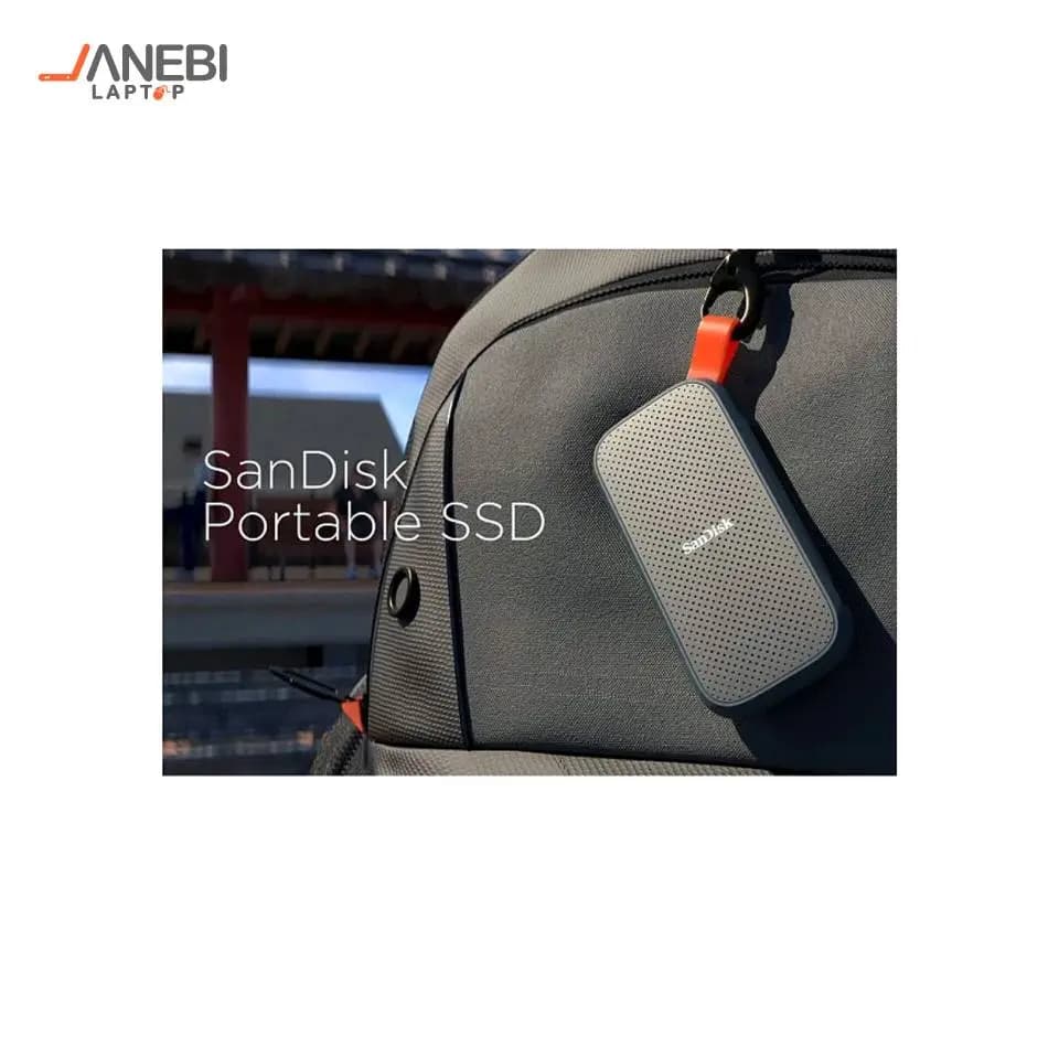 هارد External SSD SanDisk مدل Portable E30 ظرفیت 2 ترابایت — تصویر ۸