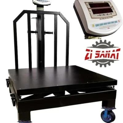 باسکول محک 1500KG چرخ دار پاترولی کد 1409 — تصویر ۲