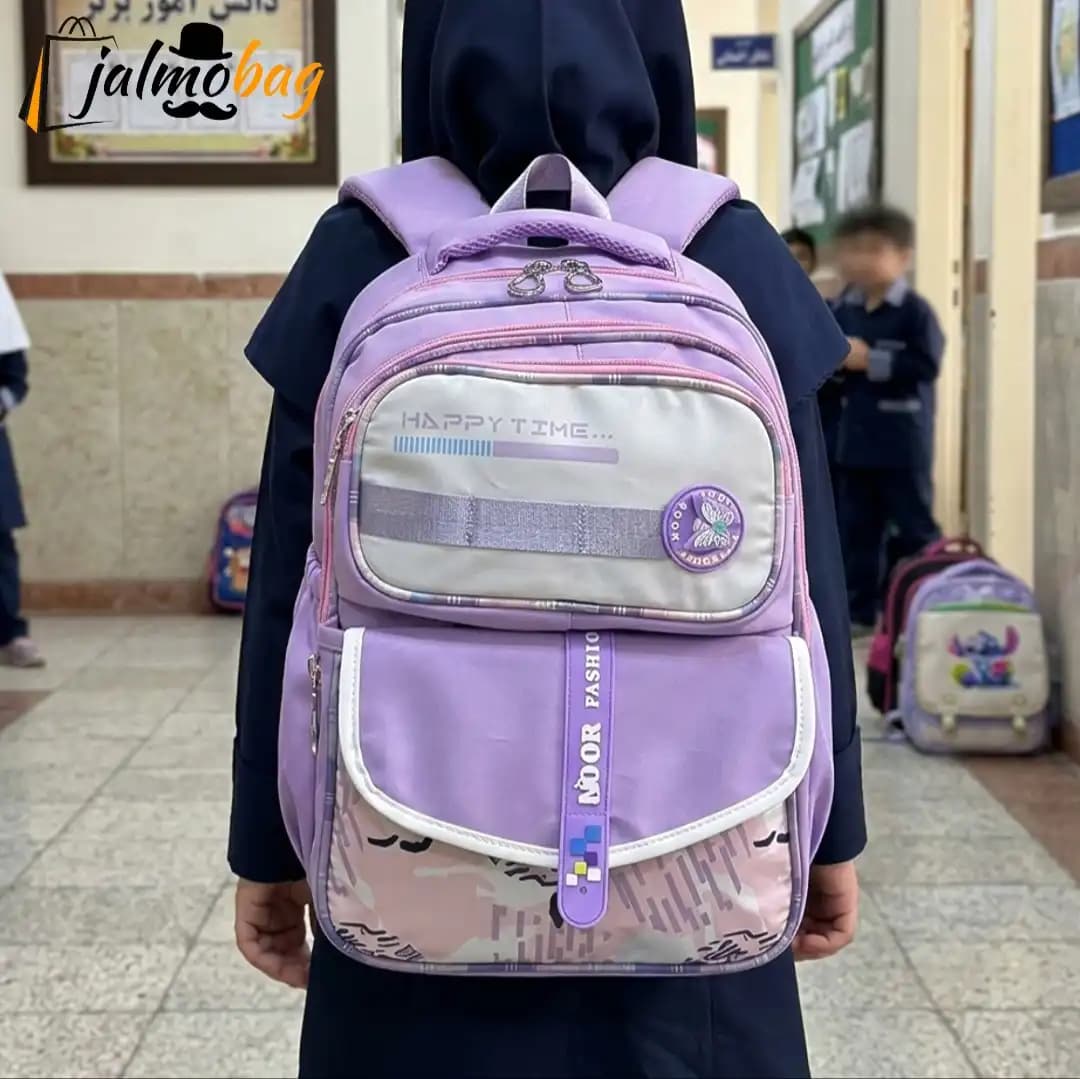 کوله پشتی ابتدایی دخترانه کد 4450 — تصویر ۱۰