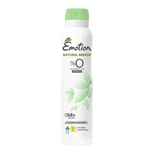 اسپری دئودورانت ایموشن Natural Breeze حجم 150 میل