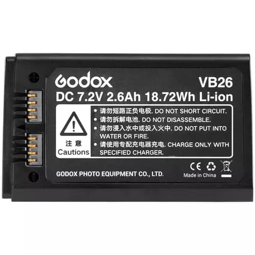 باتری فلاش گودکس Godox VB26 Battery برای V1 و V860 — تصویر ۴