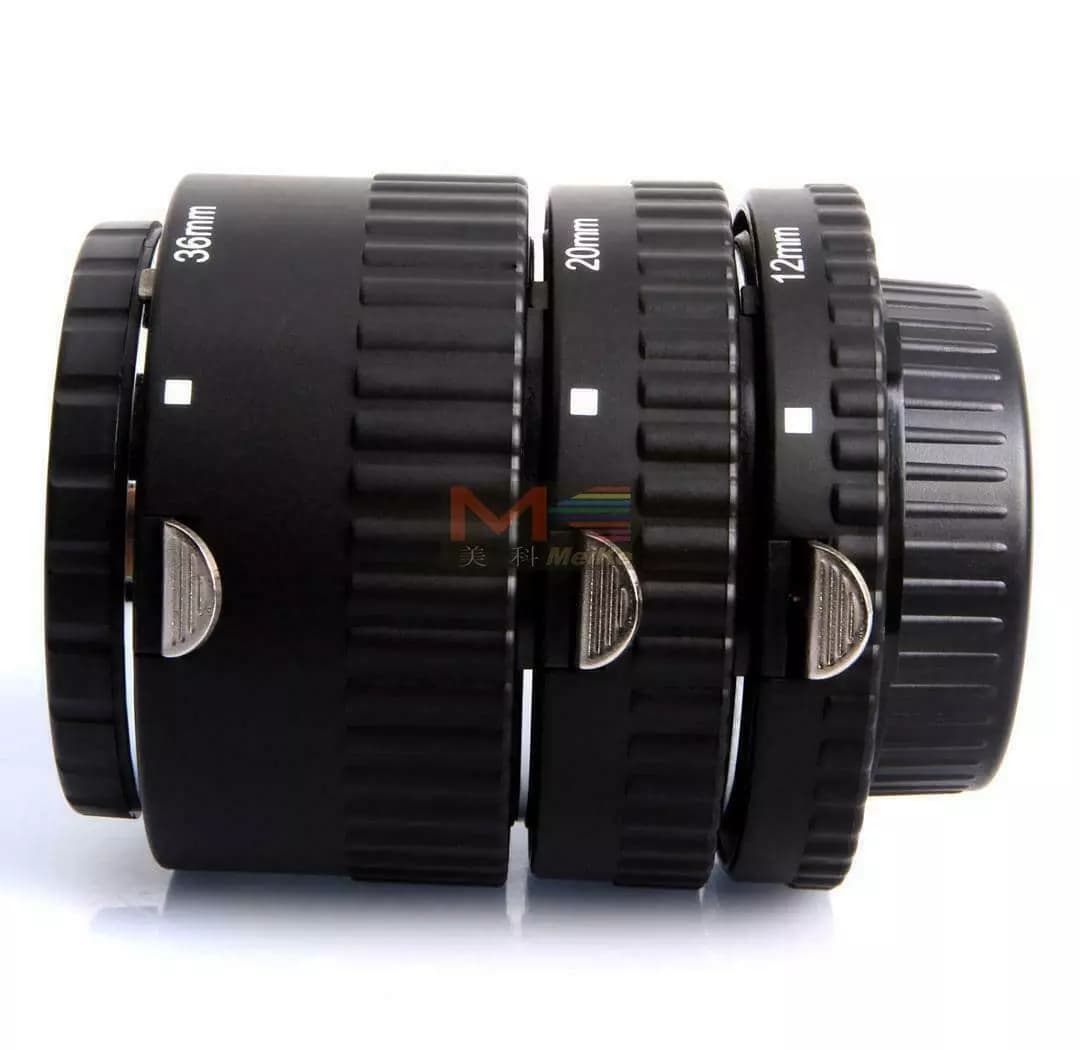 اکستنشن تیوب میک برای کانن Meike Auto Focus Macro Extension Tube — تصویر ۸