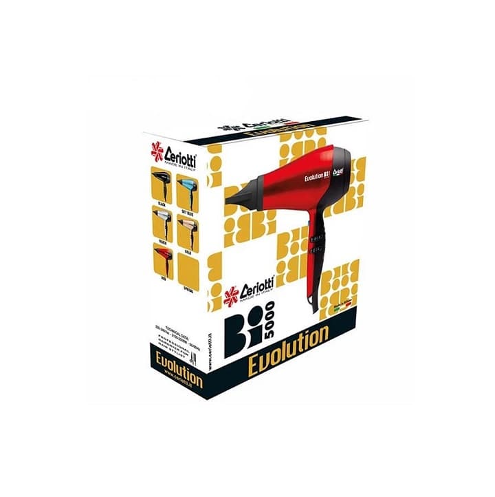 سشوار حرفه‌ای سریوتی مدل EVOLUTIONBio 5000 AC — تصویر ۱۲