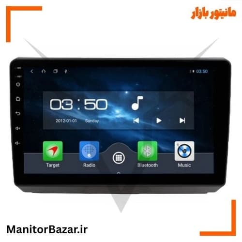 مانیتور اندروید دنا + دوربین دنده عقب (دید در شب) — تصویر ۲