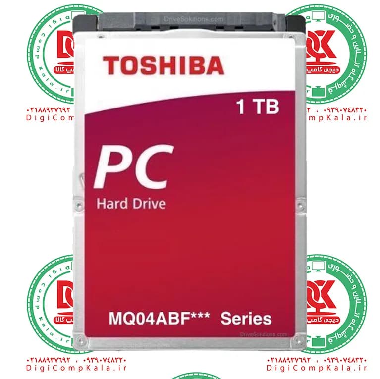 هارد اینترنال لپ تاپی 2.5 اینچی توشیبا 1 ترابایت "2.5 Toshiba 1TB 5400RPM 128MB Cache SATA III 6Gb/sec