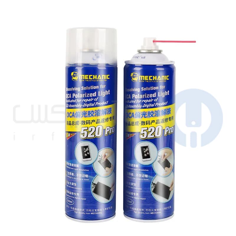 اسپری او سی ای ریموور مکانیک Mechanic 520Max — تصویر ۳