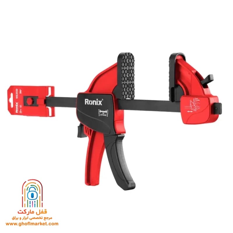 پیچ دستی فشاری 25 سانتی رونیکس مدل RH-7525