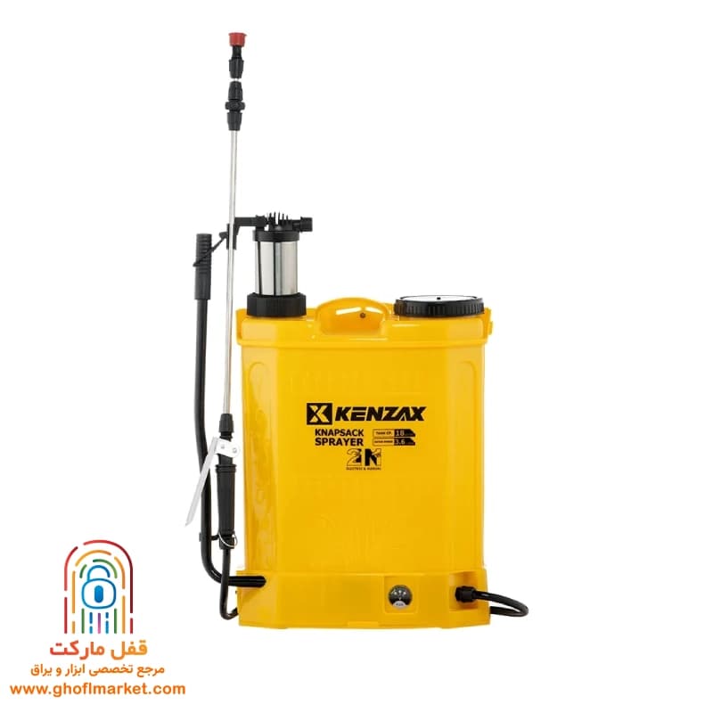 سمپاش 18 لیتری شارژی کنزاکس مدل 6418 — تصویر ۸
