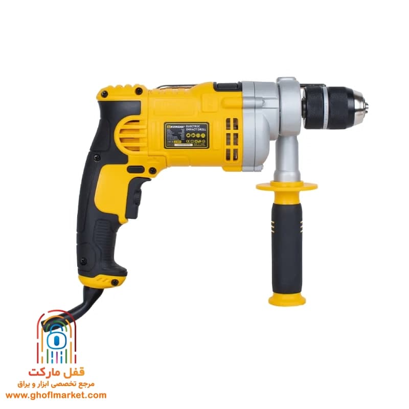 دریل چکشی 850 وات کنزاکس مدل 2365 — تصویر ۹