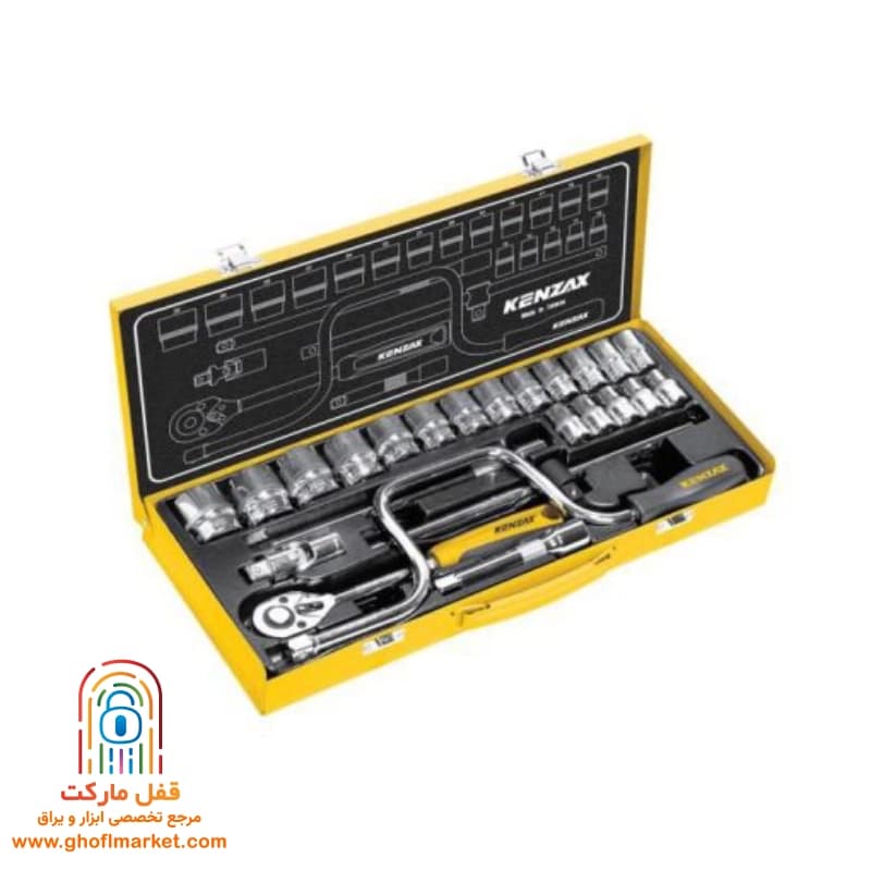 جعبه بکس 24 پارچه 1.2 اینچ کنزاکس مدل 9424 — تصویر ۱۲