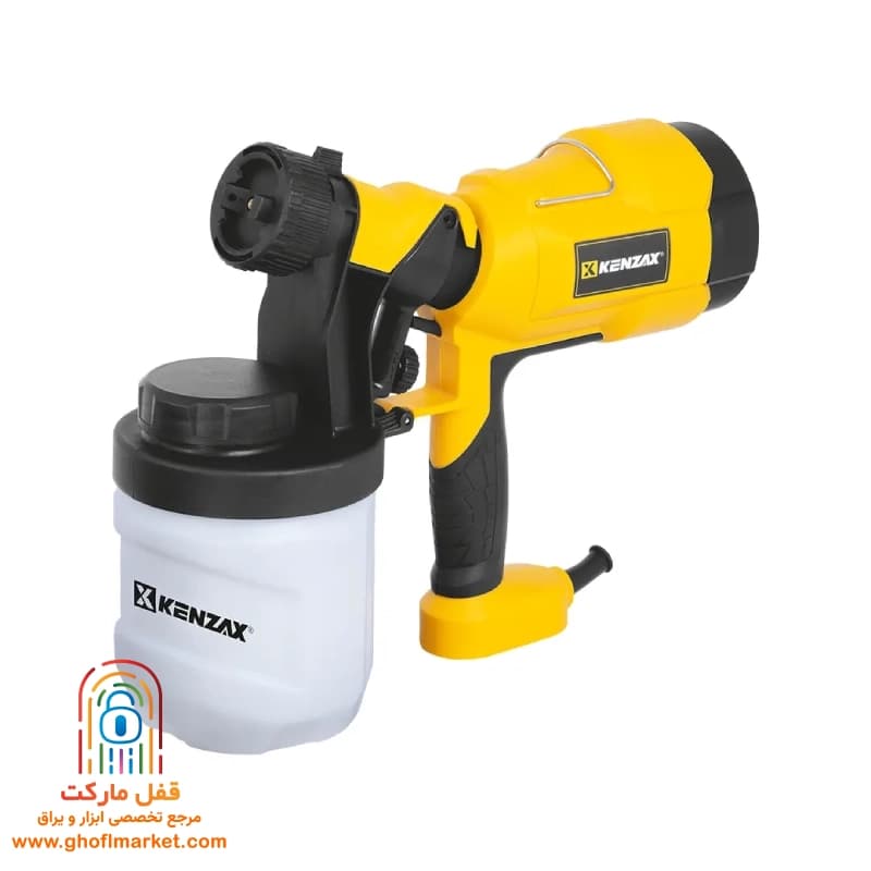 پیستوله برقی 400 وات HVLP کنزاکس مدل 5684 — تصویر ۷