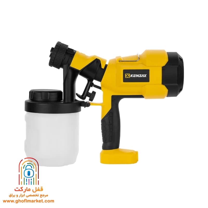 پیستوله برقی 400 وات HVLP کنزاکس مدل 5684 — تصویر ۱۰