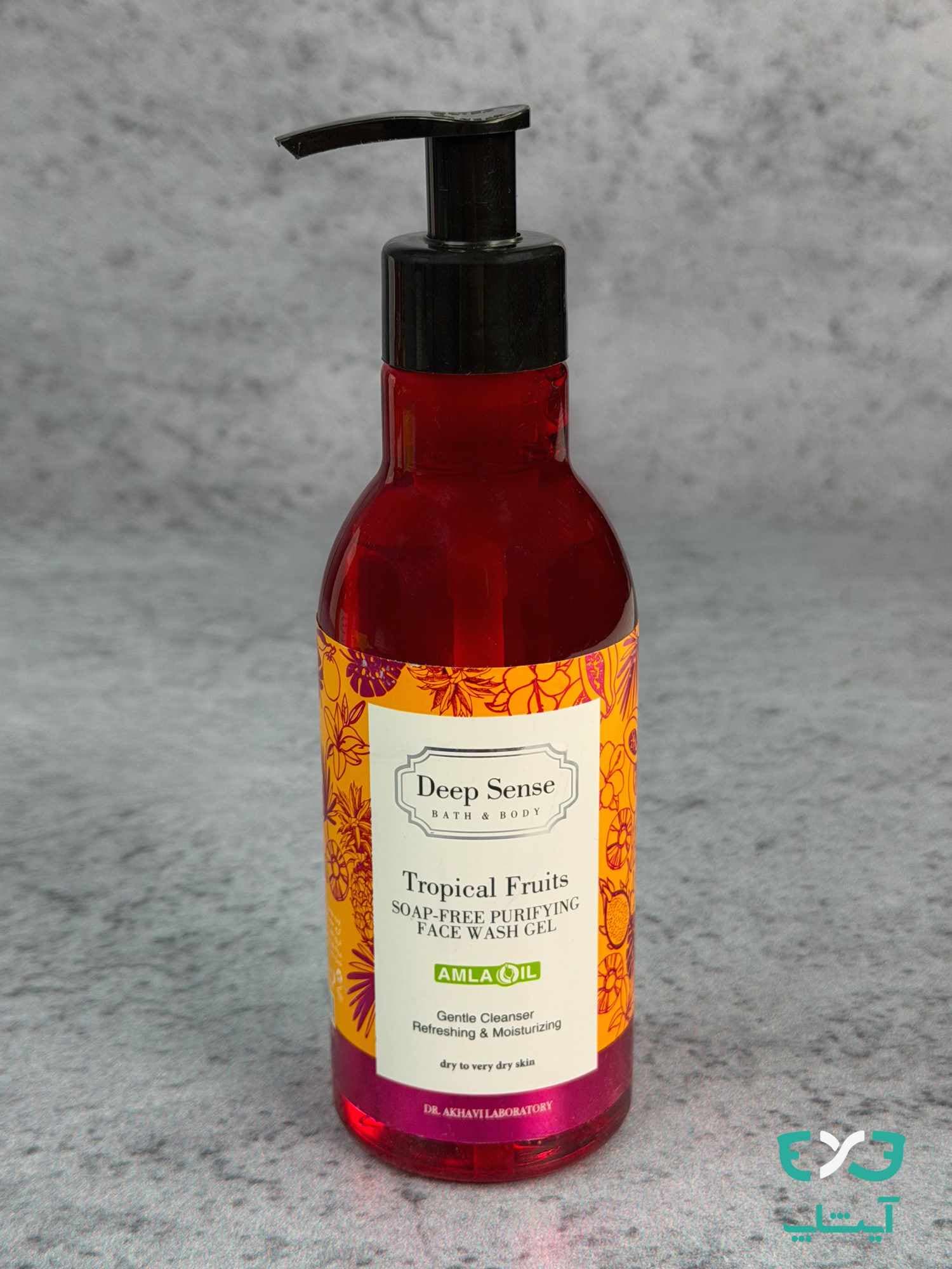 ژل شستشو صورت تروپیکال دیپ سنس مناسب پوست خشک و خیلی خشک حجم 250ml — تصویر ۷