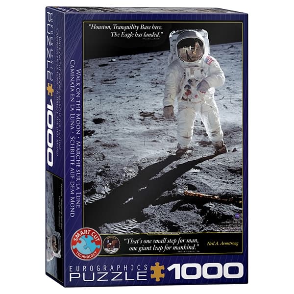 پازل 1000 تکه یوروگرافیکس Eurographics طرح راه رفتن روی ماه