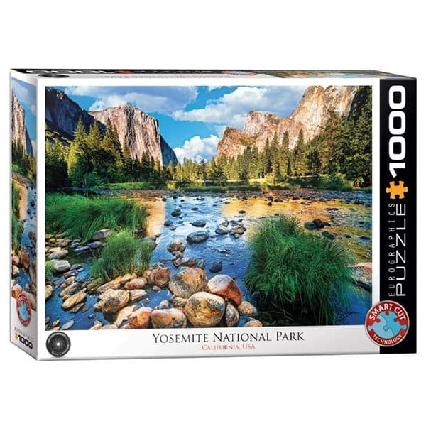 پازل 1000 تکه یوروگرافیکس Eurographics طرح پارک ملی یوسمیت کالیفرنیا — تصویر ۶
