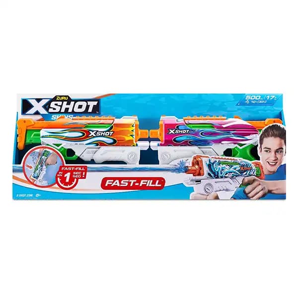 تفنگ آبپاش ایکس شات مدل Fast-Fill Skins Hyperload — تصویر ۶