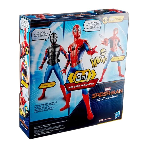 اکشن فیگور مرد عنکبوتی مدل دور از خانه Hasbro — تصویر ۱۱