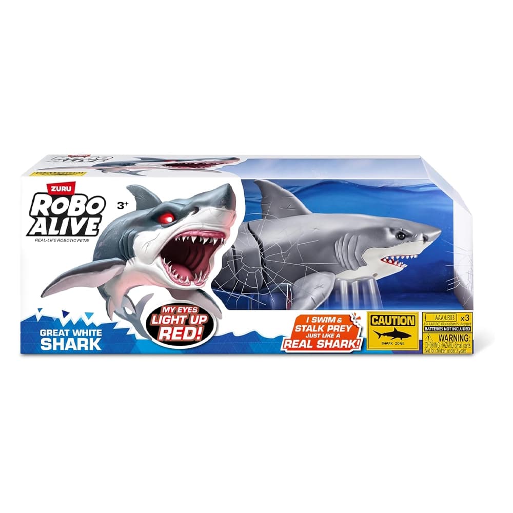 کوسه رباتیک Robo Alive مدل Great White Shark