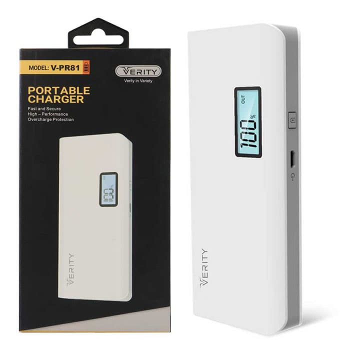 پاوربانک 10000 میلی آمپر وریتی Verity V-PR81 10000mAh — تصویر ۲