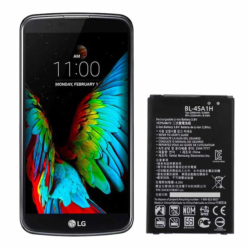 باتری گوشی ال جی LG K10 2016 — تصویر ۳