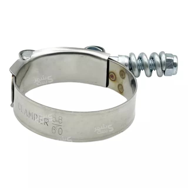 بست استیل فنردار فشار قوی کلمپر(CLAMPER) سایز۶۸-۶۰ میلیمتر — تصویر ۷