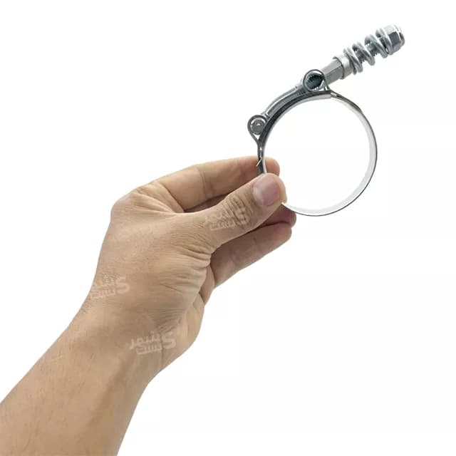 بست استیل فنردار فشار قوی کلمپر(CLAMPER) سایز۶۳-۵۵ میلیمتر — تصویر ۴