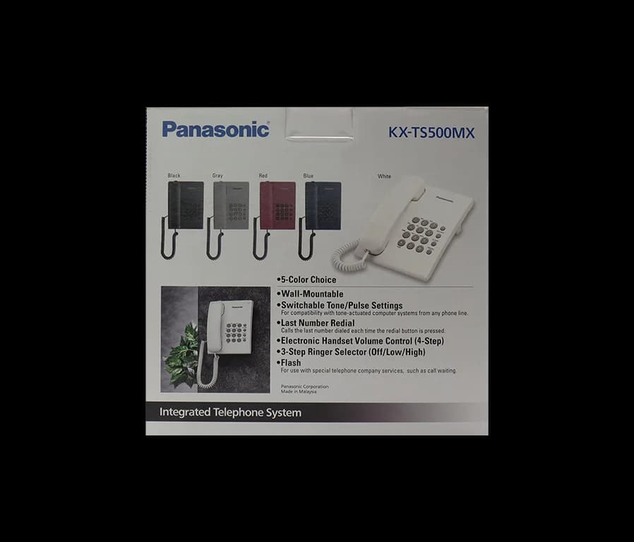 تلفن رومیزی پاناسونیک KX-TS500MX — تصویر ۸