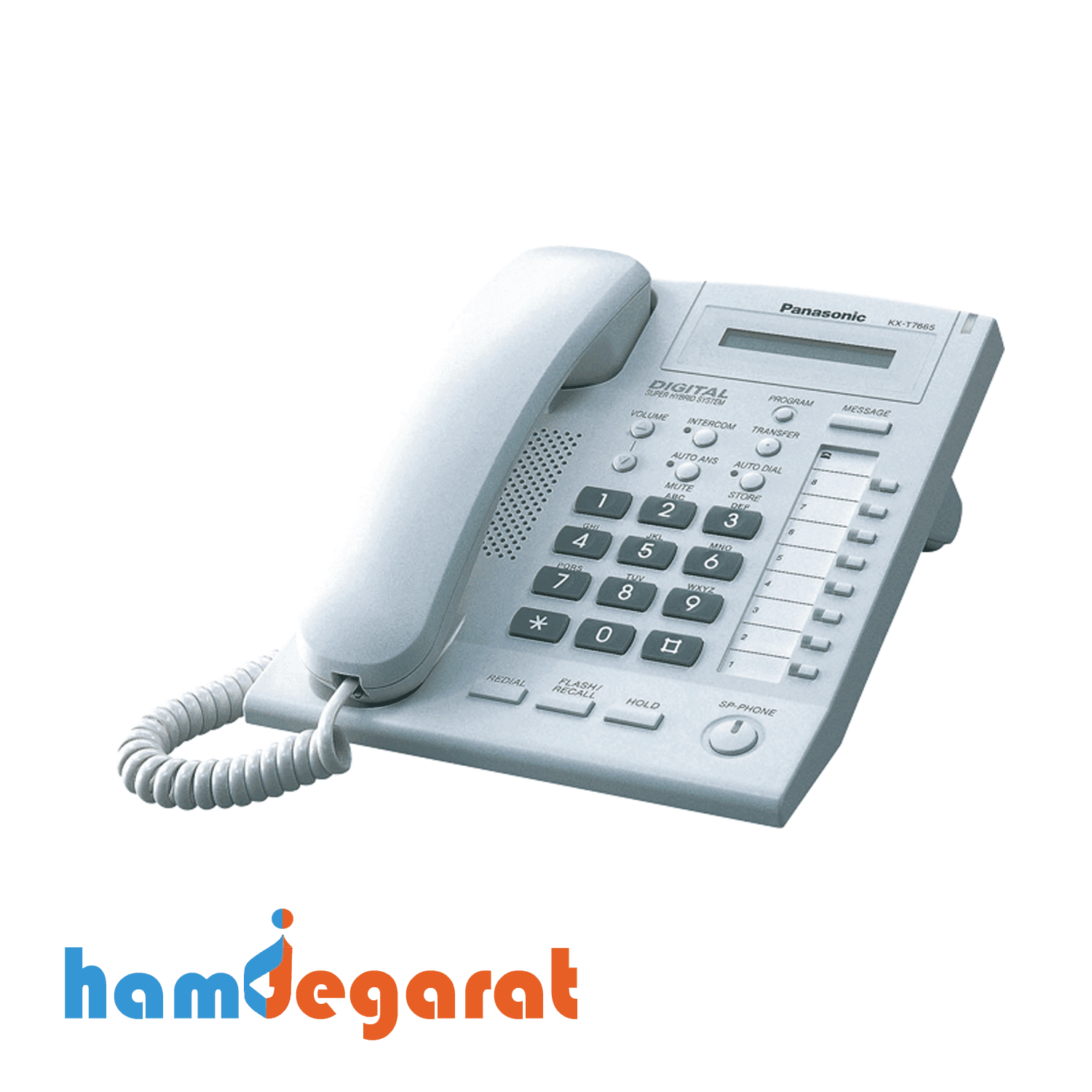 تلفن Panasonic KX-T7665 — تصویر ۳