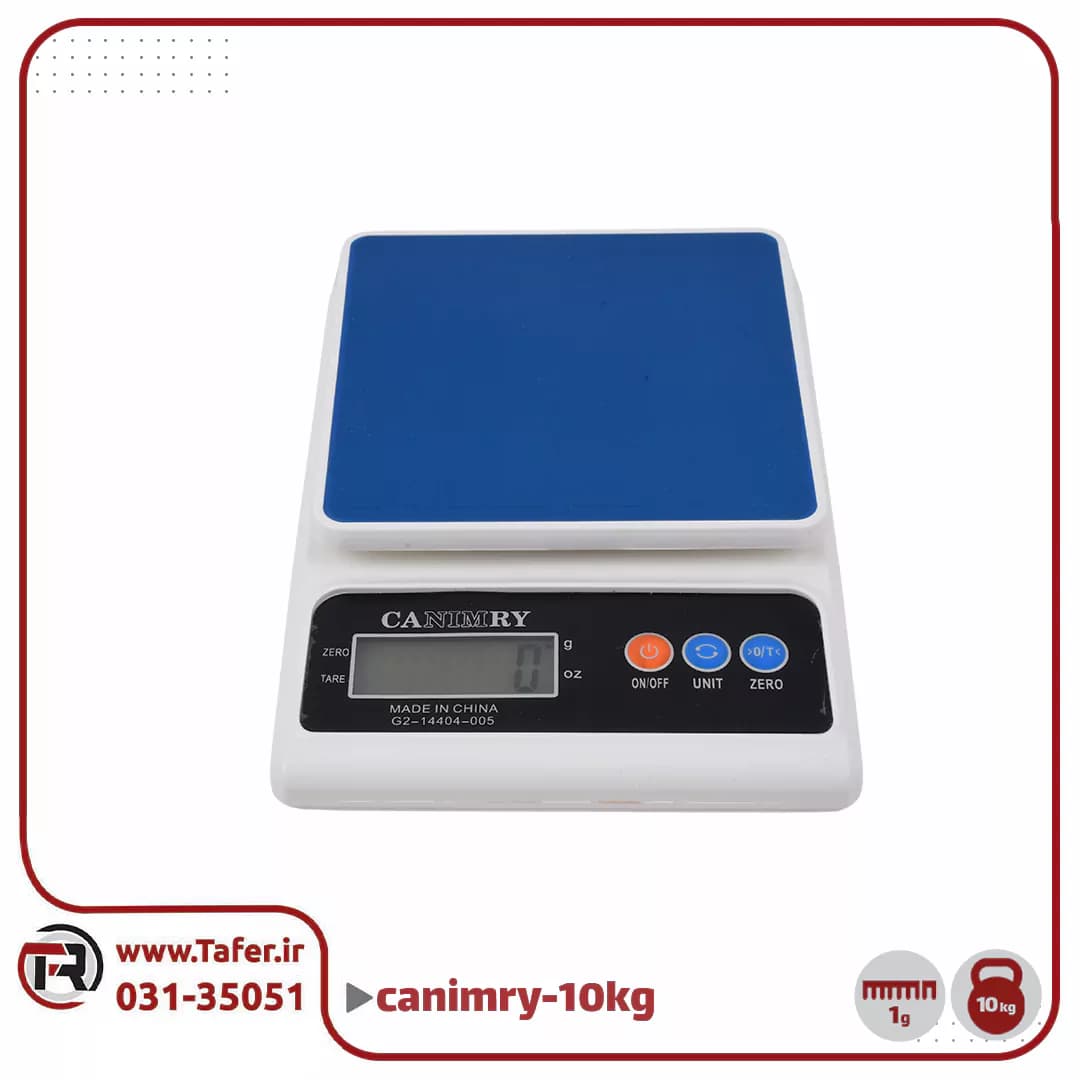 ترازو آشپزخانه 10 کيلو canimry — تصویر ۶