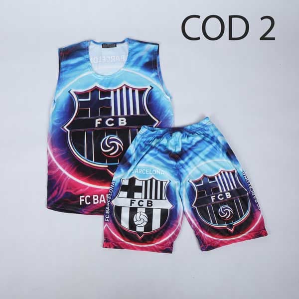 ست تاپ و شلوارک باشگاهی کدFCB — تصویر ۱۰
