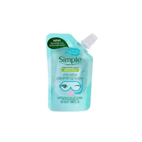 میسلار سیمپل مدل kind to skin حجم 50 میل — تصویر ۲