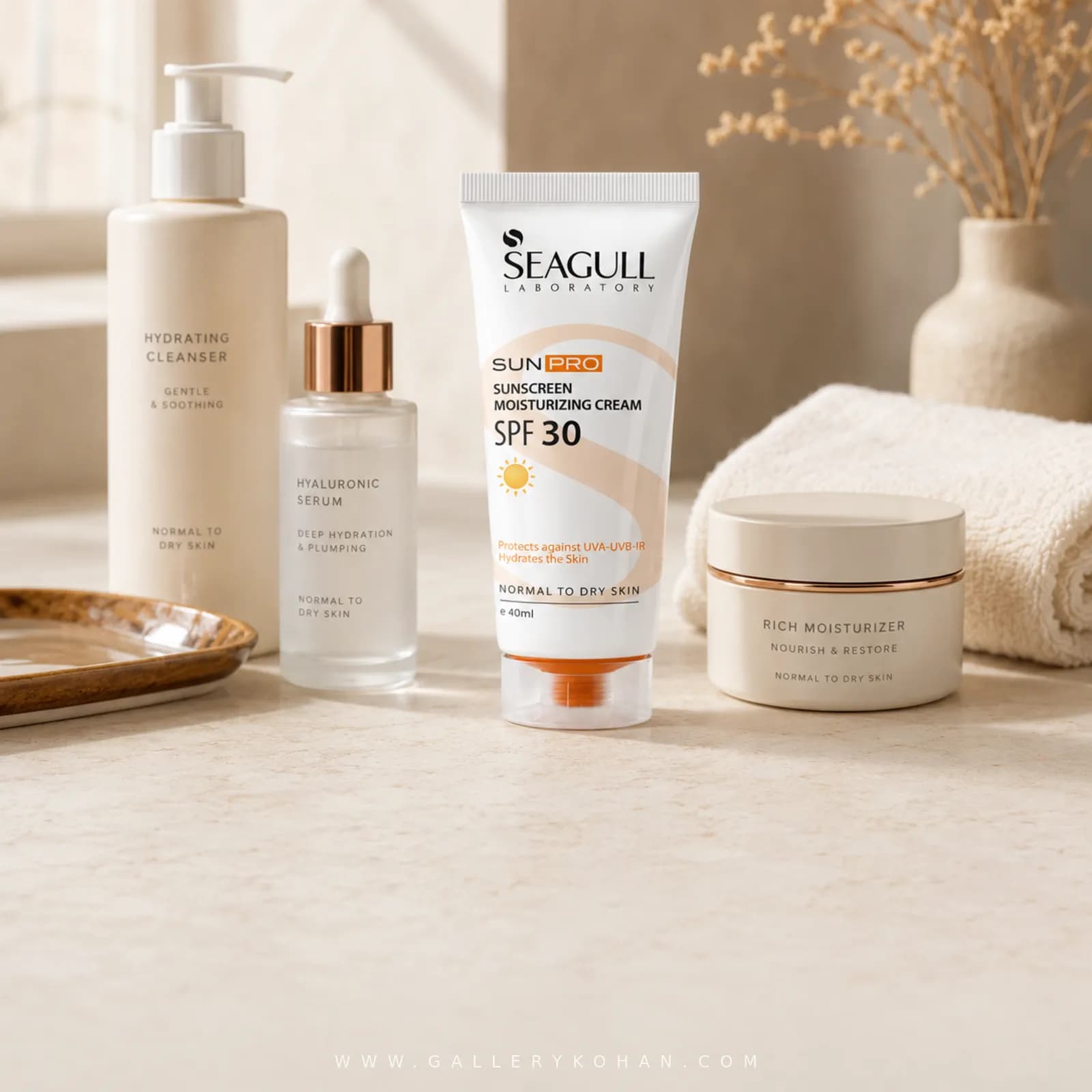 کرم ضد آفتاب و مرطوب کننده سی گل spf30 — تصویر ۲