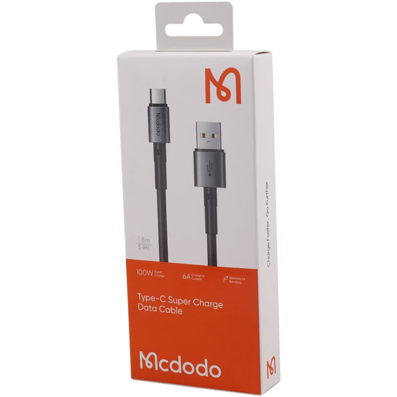 کابل USB به USB-C مک دودو مدل CA-3591 طول 1.8 متر — تصویر ۹