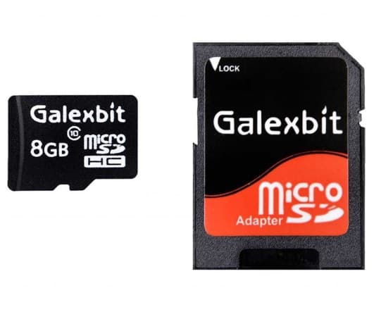 کارت حافظه microSD گلکسبیت مدل 333X کلاس 10 استاندارد U1 سرعت 50MBps همراه با آداپتور SD ظرفیت 8 گیگابایت — تصویر ۳