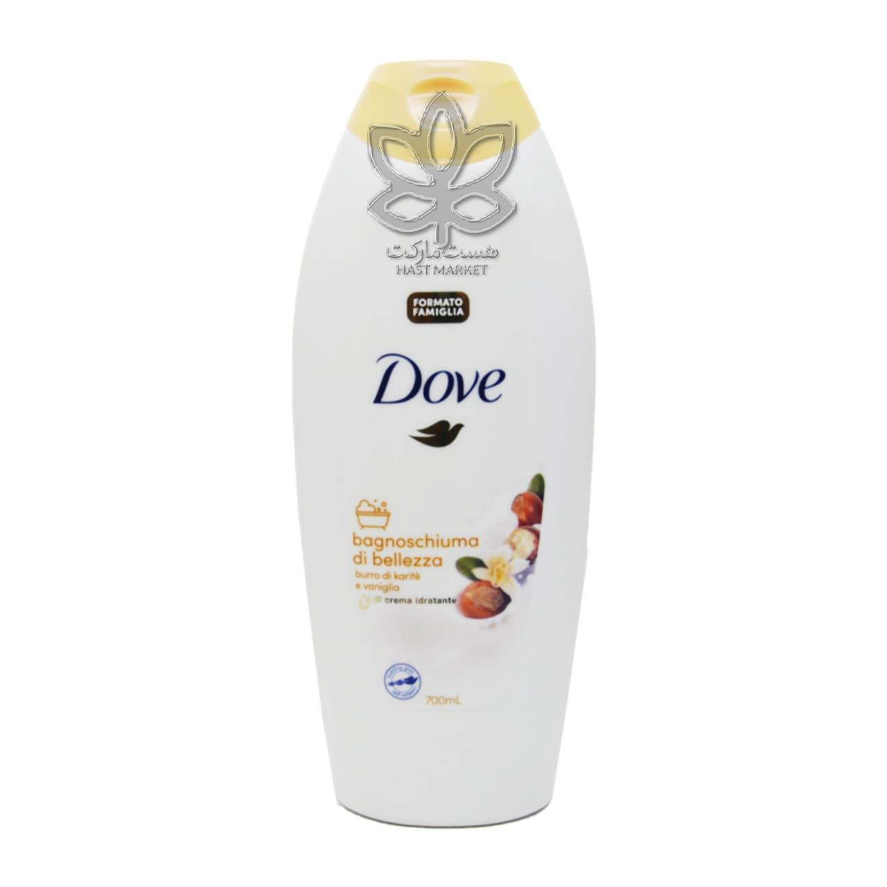 شامپو بدن عصاره وانیل و کره کاریته ۷۰۰ میل داو – dove — تصویر ۵