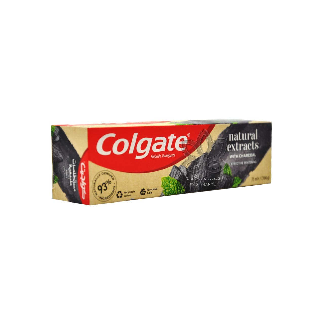 خمیر دندان سفید کننده ( با زغال فعال ) ۷۵ میل نچرال کولگیت – colgate — تصویر ۶