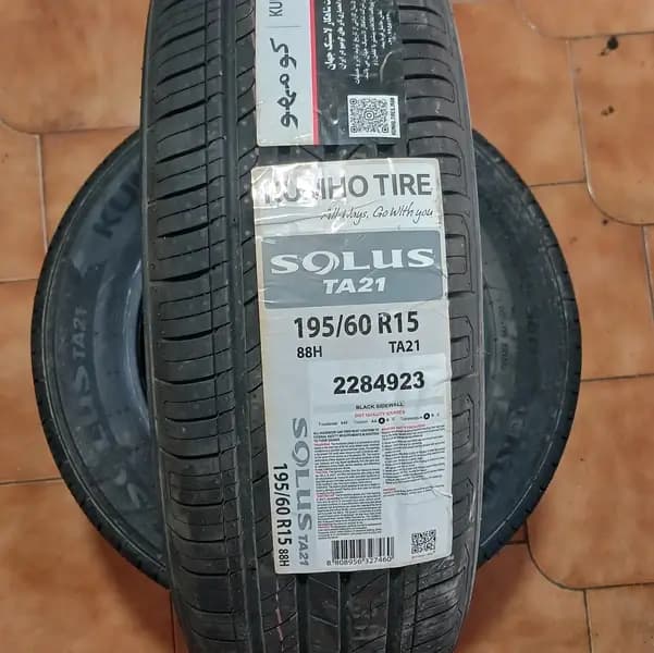 لاستیک کومهو 195/60/15 گل Solus TA21 [تاریخ 2025] — تصویر ۲