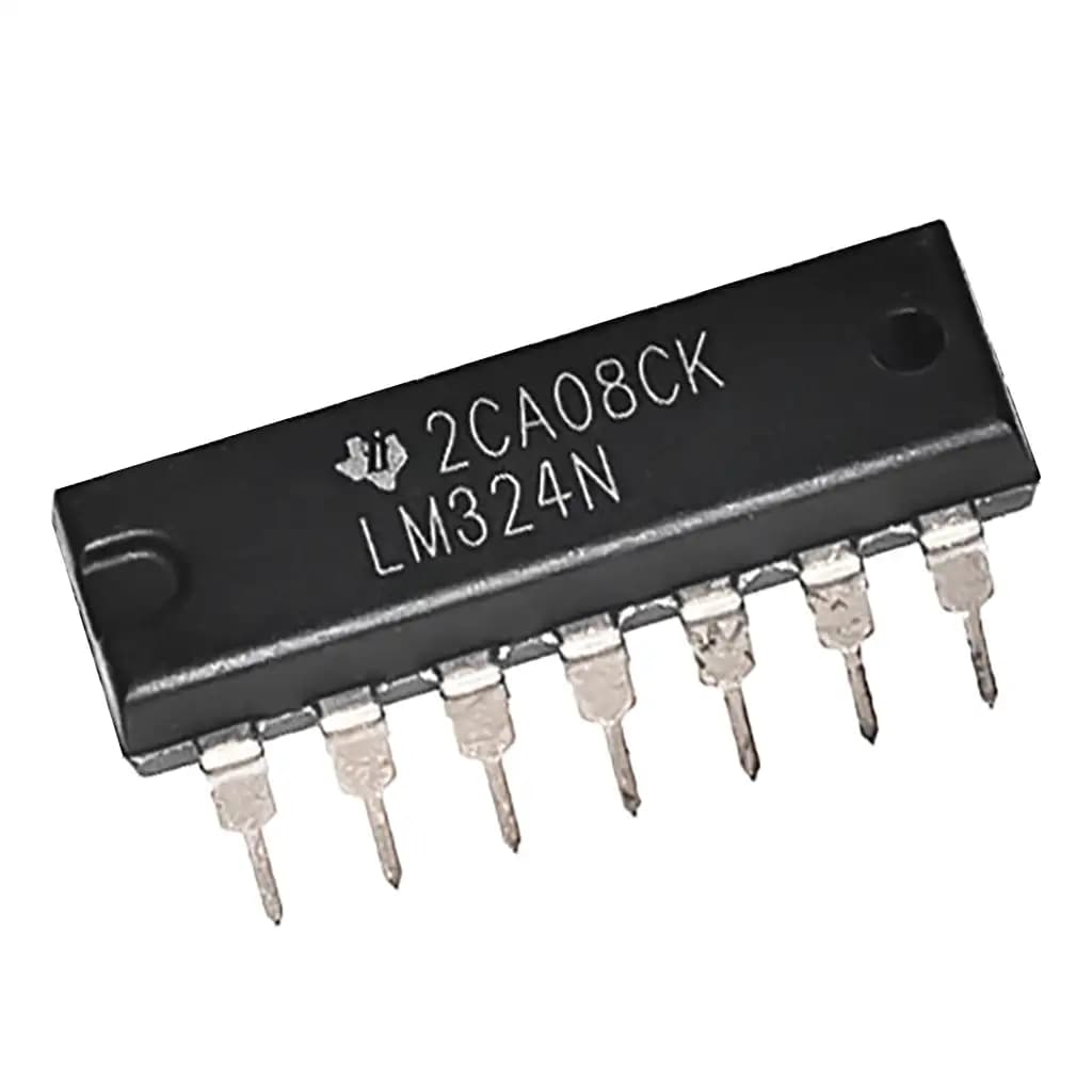 آی سی LM324N DIP اورجینال مارک تکزاس (Texas Instruments)
