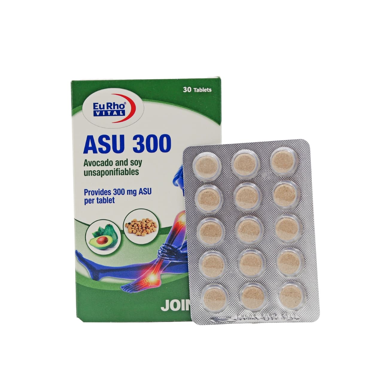 قرص آسو 300 میلی گرم یوروویتال 30 عدد