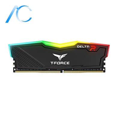 رم کامپیوتر دسته دوم تیم گروپ TEAMGROUP T-FORCE DELTA RGB DDR4 3600 8GB CL18