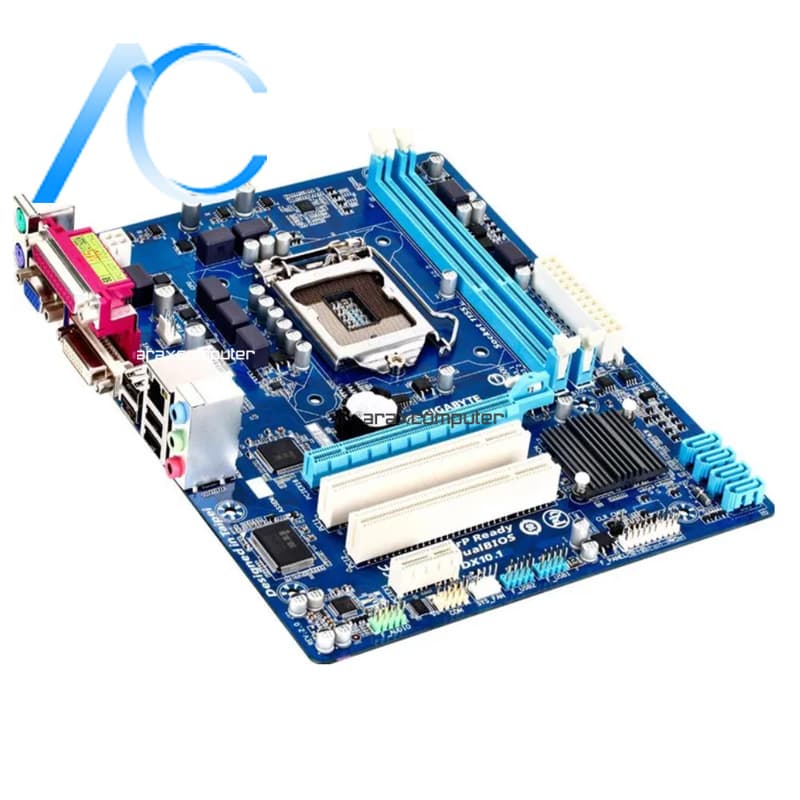 مادربرد دسته دوم گیگابایت مدل MAINBOARD USED GIGABYTE GA-H61M-S2PV — تصویر ۳