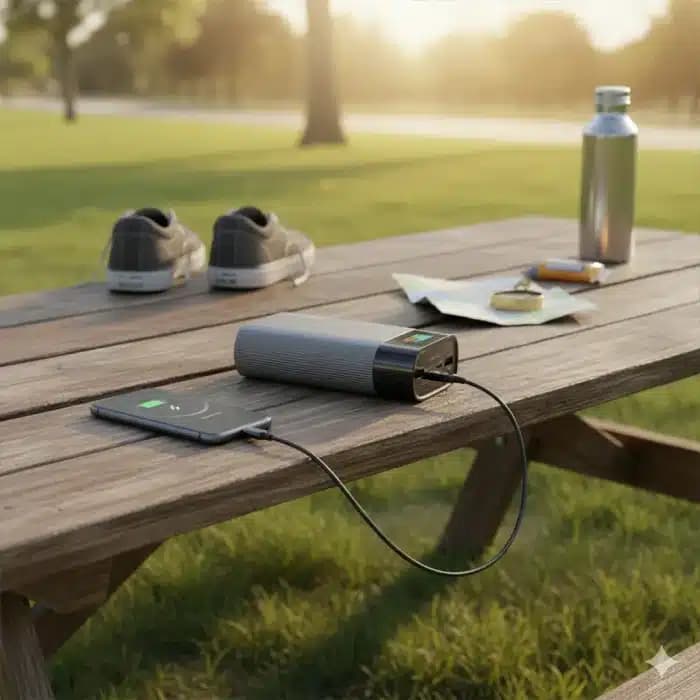 پاوربانک پاورولوژی Powerology مدل PPBCHA87GY ظرفیت 40000mAh — تصویر ۶