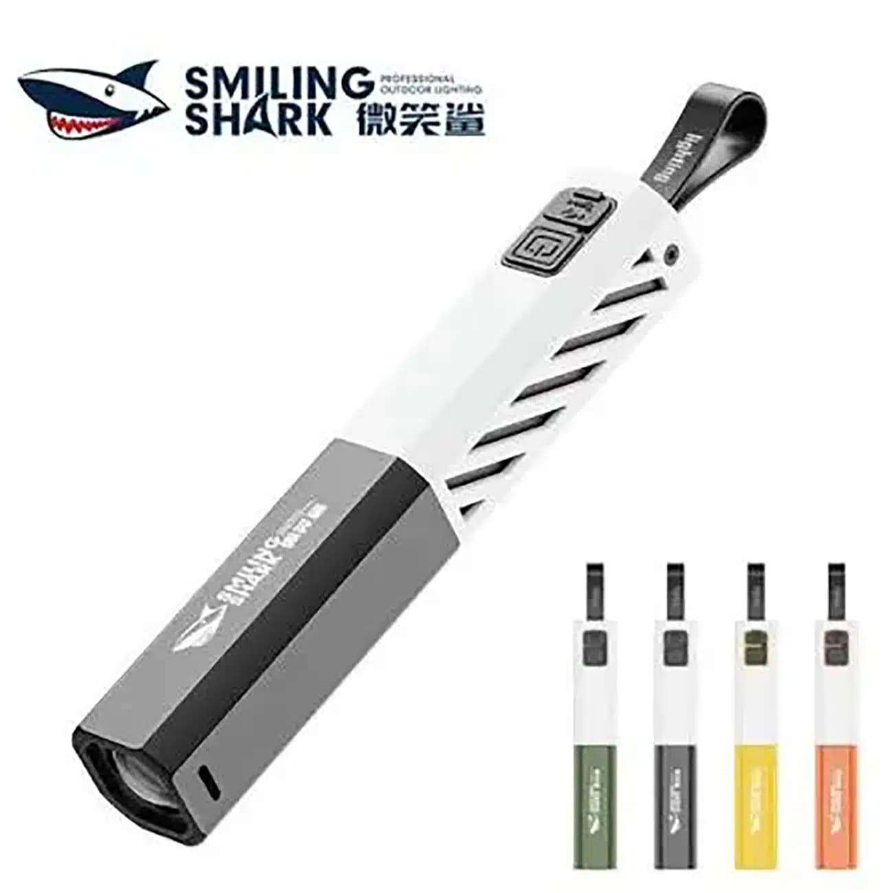 چراغ قوه شارژی اسمایلینگ شارک Smiling Shark مدل SD1020 پنج حالته — تصویر ۹