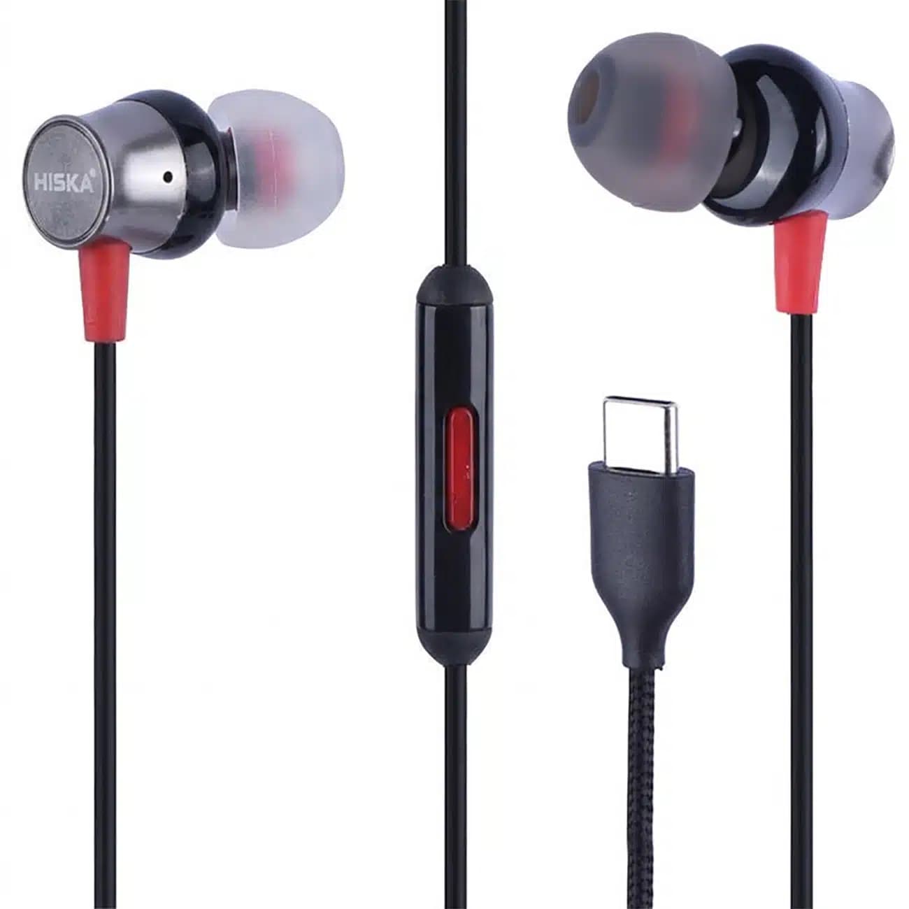 هندزفری سیمی تایپ سی هیسکا HISKA مدل HK-737C — تصویر ۱۱