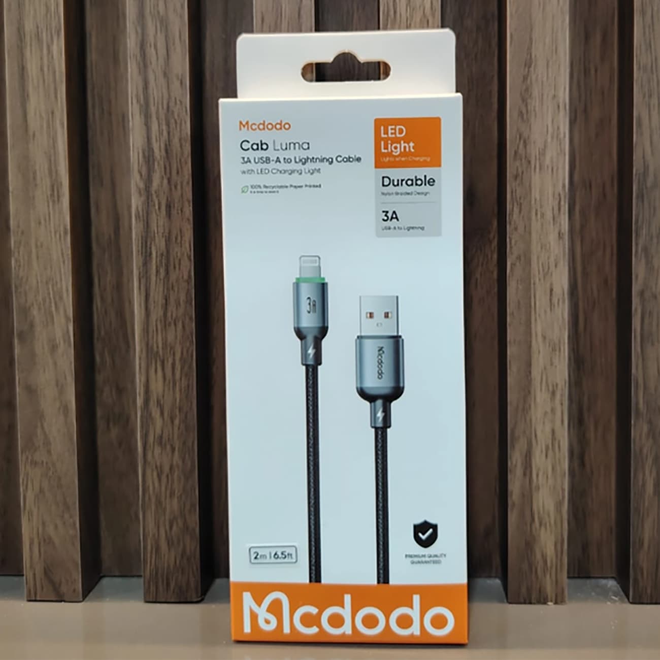 کابل لایتنینگ مک دودو Mcdodo مدل CA-6541 طول 2 متر جریان 3 آمپر — تصویر ۶