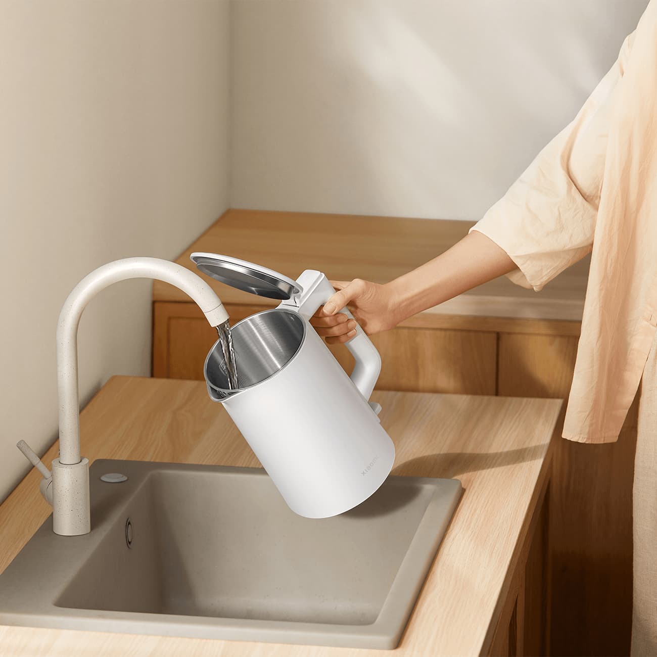 کتری برقی شیائومی Xiaomi مدل MJDSH06-A ظرفیت 1.5 لیتر — تصویر ۱۲