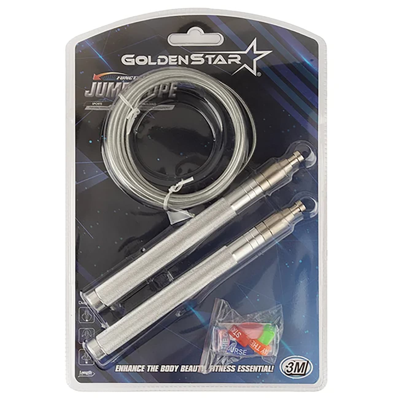 طناب سرعتی گلدن استار Golden Star مدل GS-0808 قابل تنظیم — تصویر ۷
