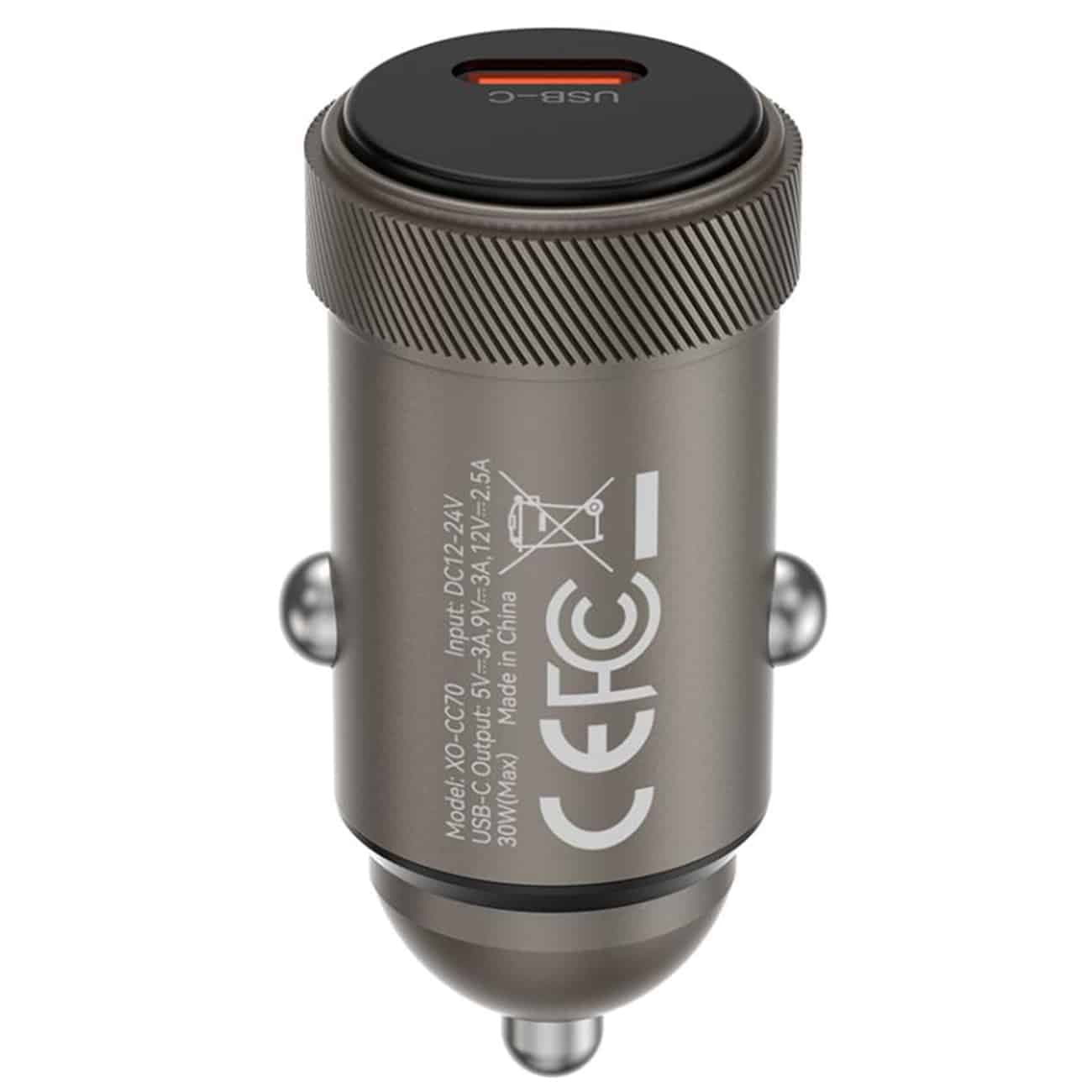 شارژر فندکی فست شارژ ایکس او XO مدل CC70 توان 30 وات — تصویر ۴