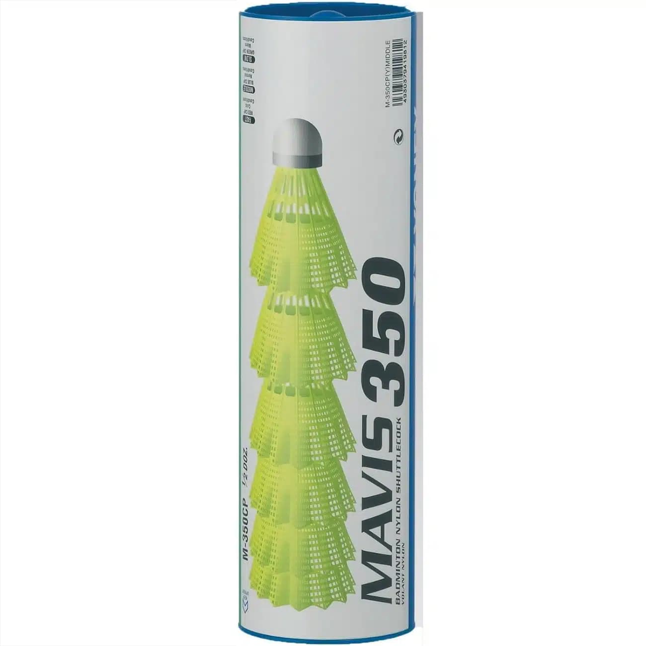 توپ بدمینتون یونکس Yonex مدل Mavis 350 بسته 6 عددی — تصویر ۴